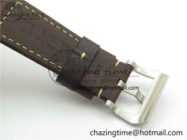 PAM968 V Bronzo ZF 1:1 Best Edition Brown Ceramic Bezel and Dial on Brown Strap P.9010 Clone Durable 8379