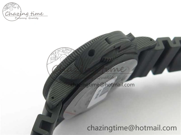 SoftTouch PAM979 Carbotech VSF Best Edition Carbon Dial on Rubber Strap P.9010 Clone (Free Leather Strap) 8404