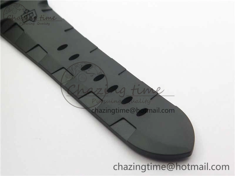 SoftTouch PAM979 Carbotech VSF Best Edition Carbon Dial on Rubber Strap P.9010 Clone (Free Leather Strap) 8404