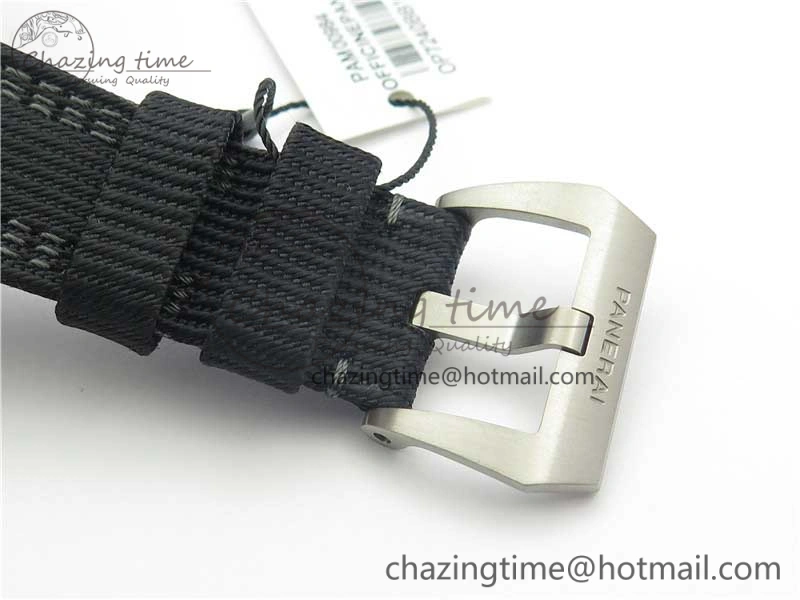Affordable PAM984 Mike Horn Submersible VSF 1:1 Best Edition Black Dial on Black Nylon Strap P.9010 Clone 8421