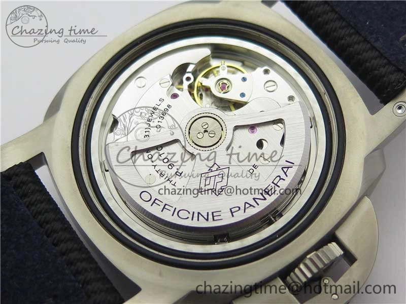 Affordable PAM984 Mike Horn Submersible VSF 1:1 Best Edition Black Dial on Black Nylon Strap P.9010 Clone 8421