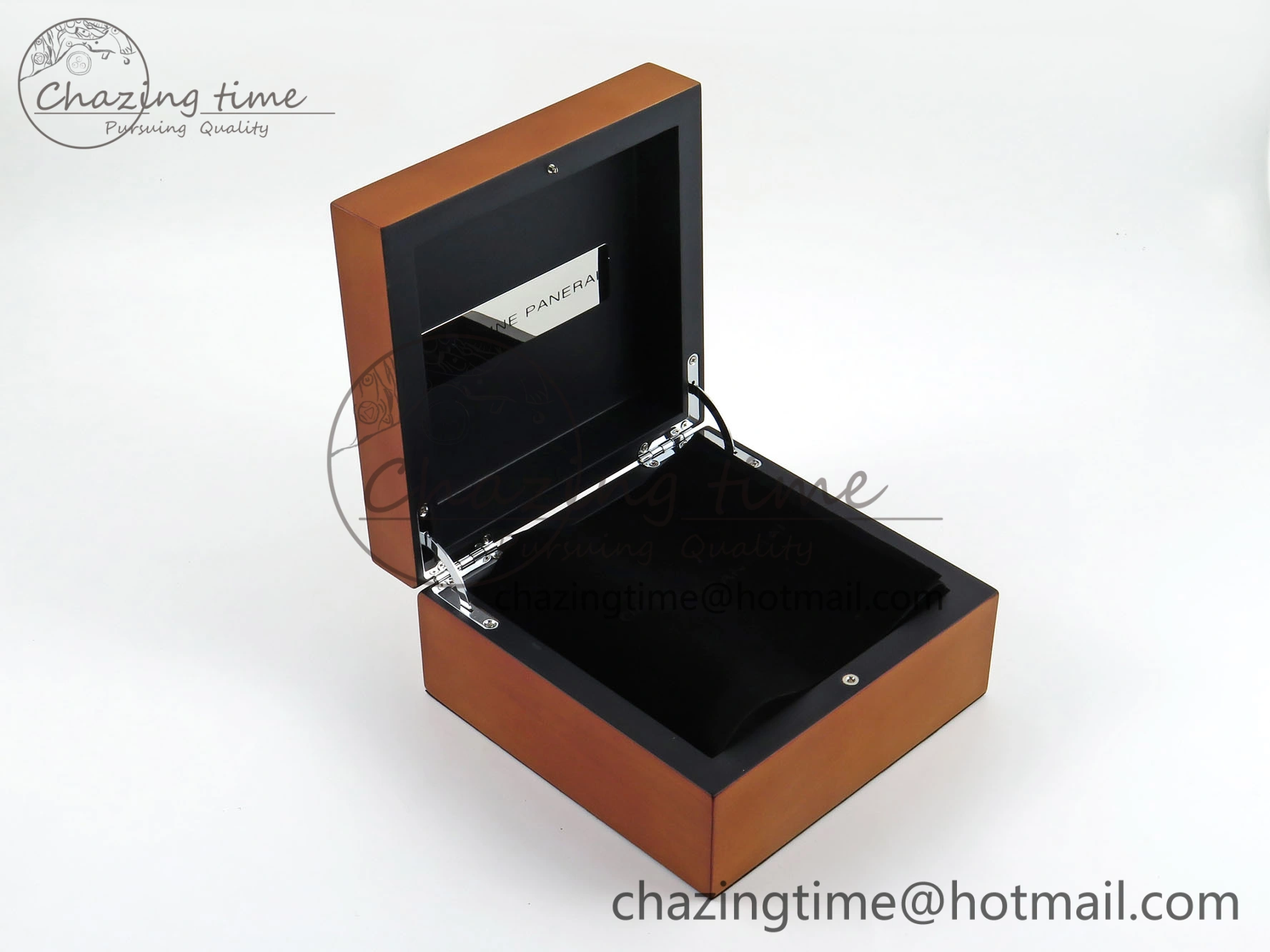Elegant PANERAI NEW STYLE PEARWOOD BOX 4187