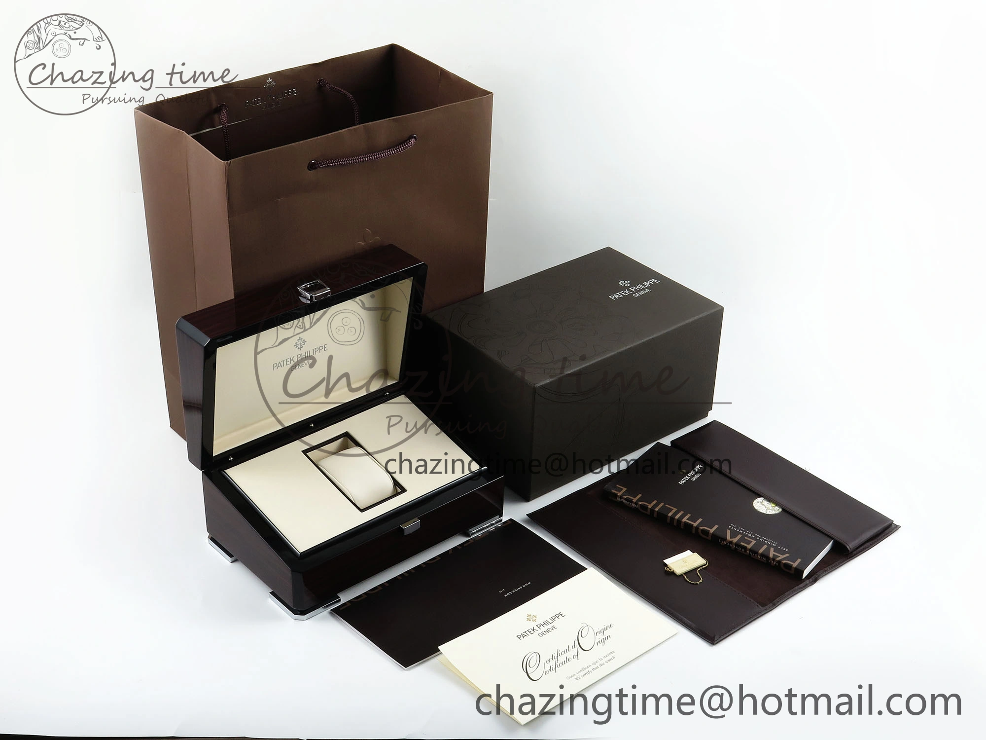 PATEK PHILIPPE 1:1 HIGH QUALITY BOX WITH PAPERS AND CERTIFICATE Casual 4181