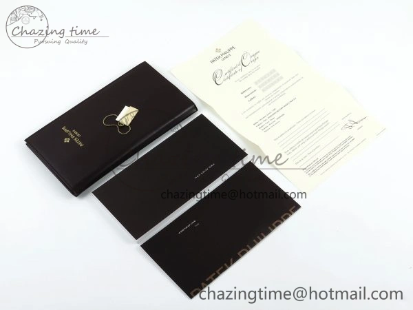 PATEK PHILIPPE 1:1 HIGH QUALITY BOX WITH PAPERS AND CERTIFICATE Casual 4181