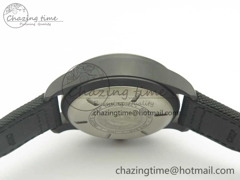 PILOT IW389001 ZF 1:1 Best Edition Ceramic Case Black Dial on Nylon Strap A7750 (Same Function As Genuine) GoodFit 7158