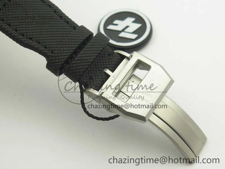 PILOT IW389001 ZF 1:1 Best Edition Ceramic Case Black Dial on Nylon Strap A7750 (Same Function As Genuine) GoodFit 7158