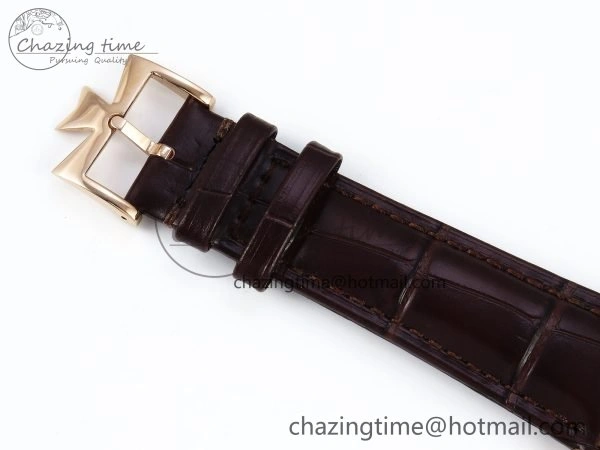 PP Tourbillon RG RMSF Edition Green Dial on Brown Leather Strap Functional 9870