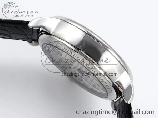 PP Tourbillon SS RMSF Edition Blue Dial on Blue Leather Strap Flexible 9868