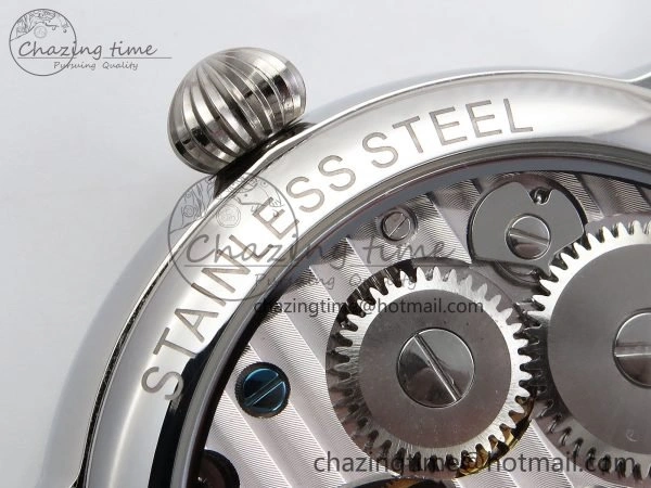 PP Tourbillon SS RMSF Edition Blue Dial on Blue Leather Strap Flexible 9868