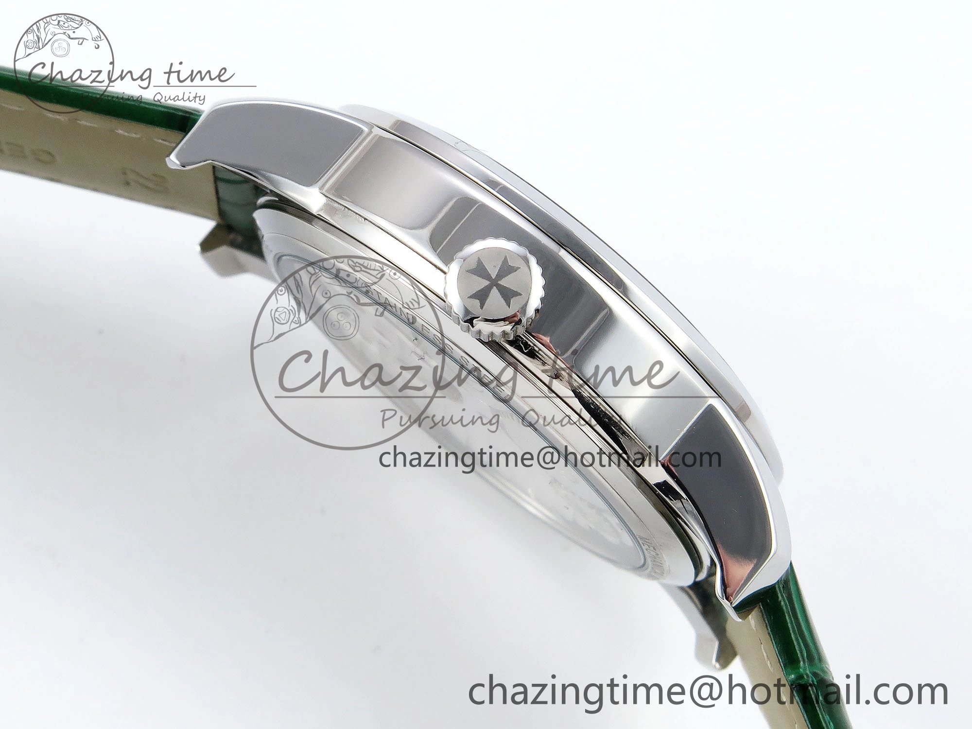 PP Tourbillon SS RMSF Edition Green Dial on Green Leather Strap AllSeason 9867
