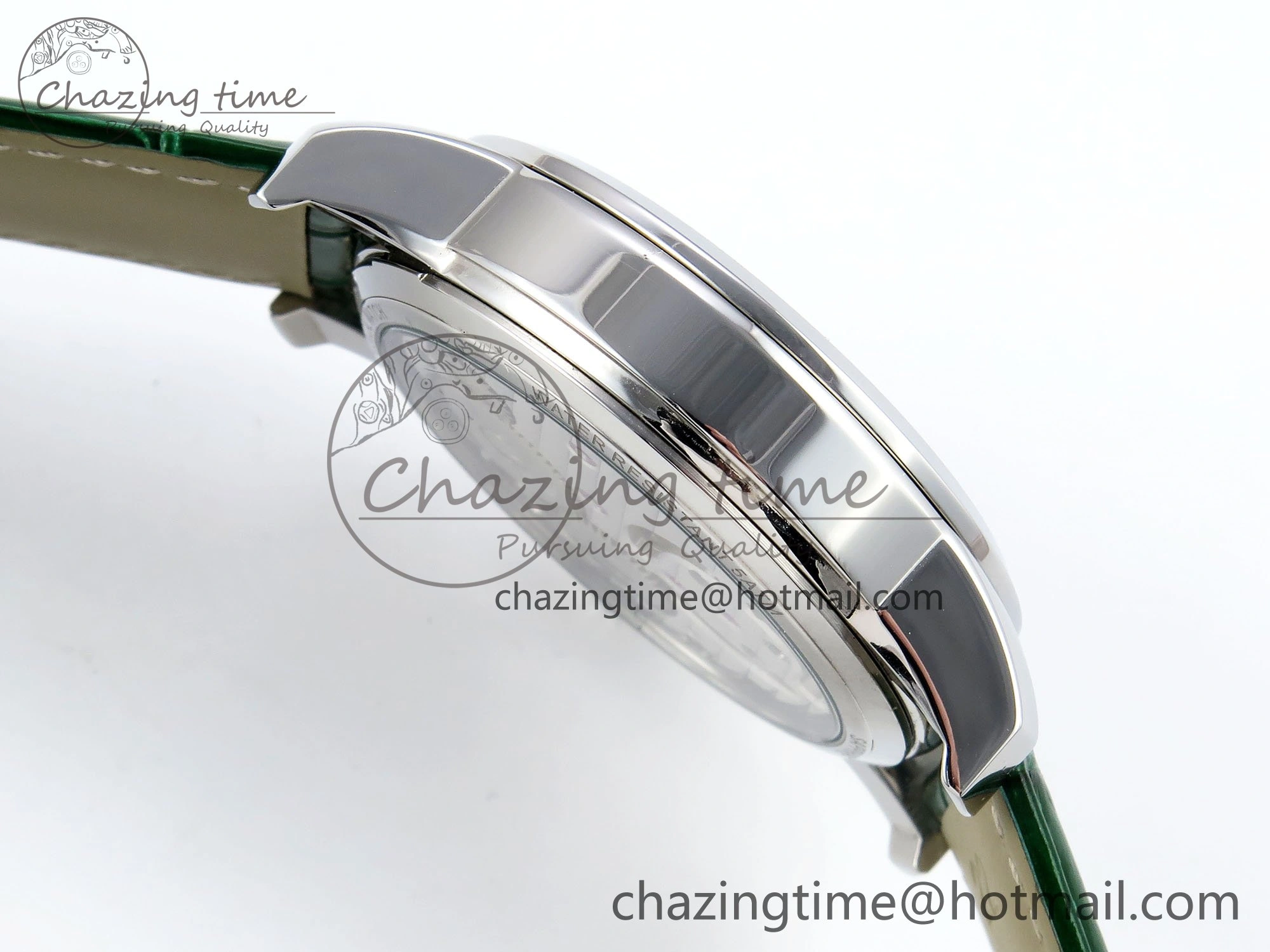 PP Tourbillon SS RMSF Edition Green Dial on Green Leather Strap AllSeason 9867