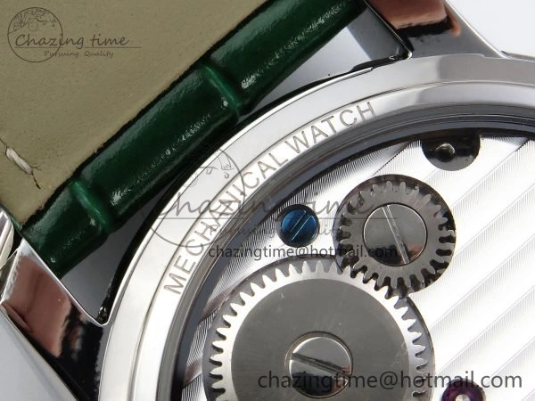 PP Tourbillon SS RMSF Edition Green Dial on Green Leather Strap AllSeason 9867