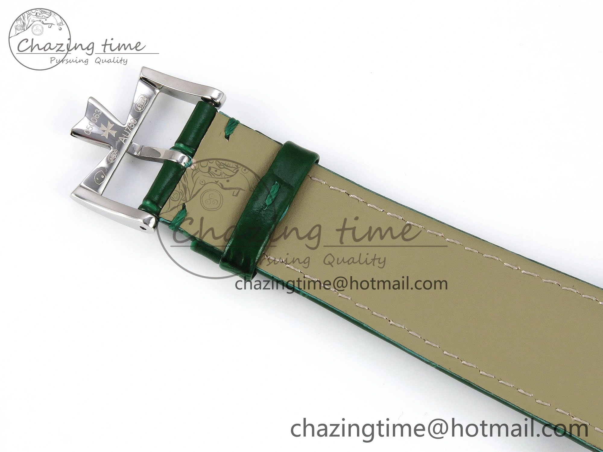 PP Tourbillon SS RMSF Edition Green Dial on Green Leather Strap AllSeason 9867