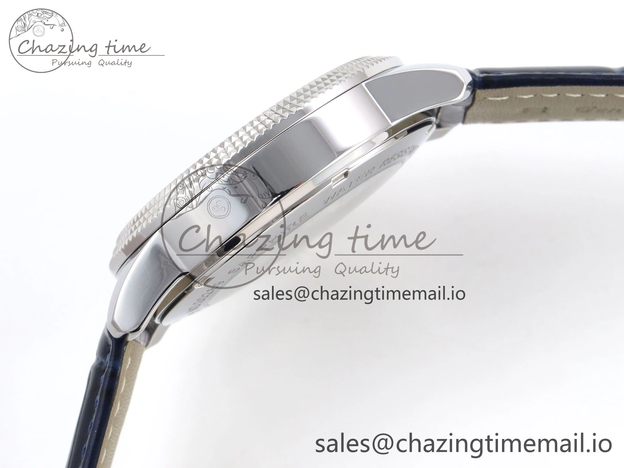 PP Tourbillon SS Texuted Bezel RMSF Edition Black Starry Dial on Blue Leather Strap EasyCare 8691
