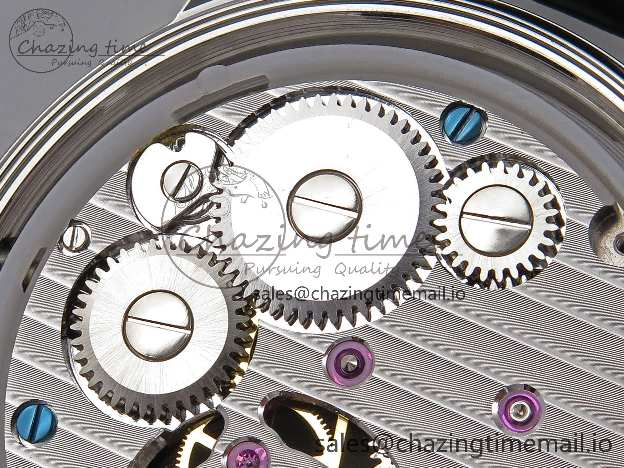 PP Tourbillon SS Texuted Bezel RMSF Edition White Dial on Black Leather Strap EasyMatch 8692