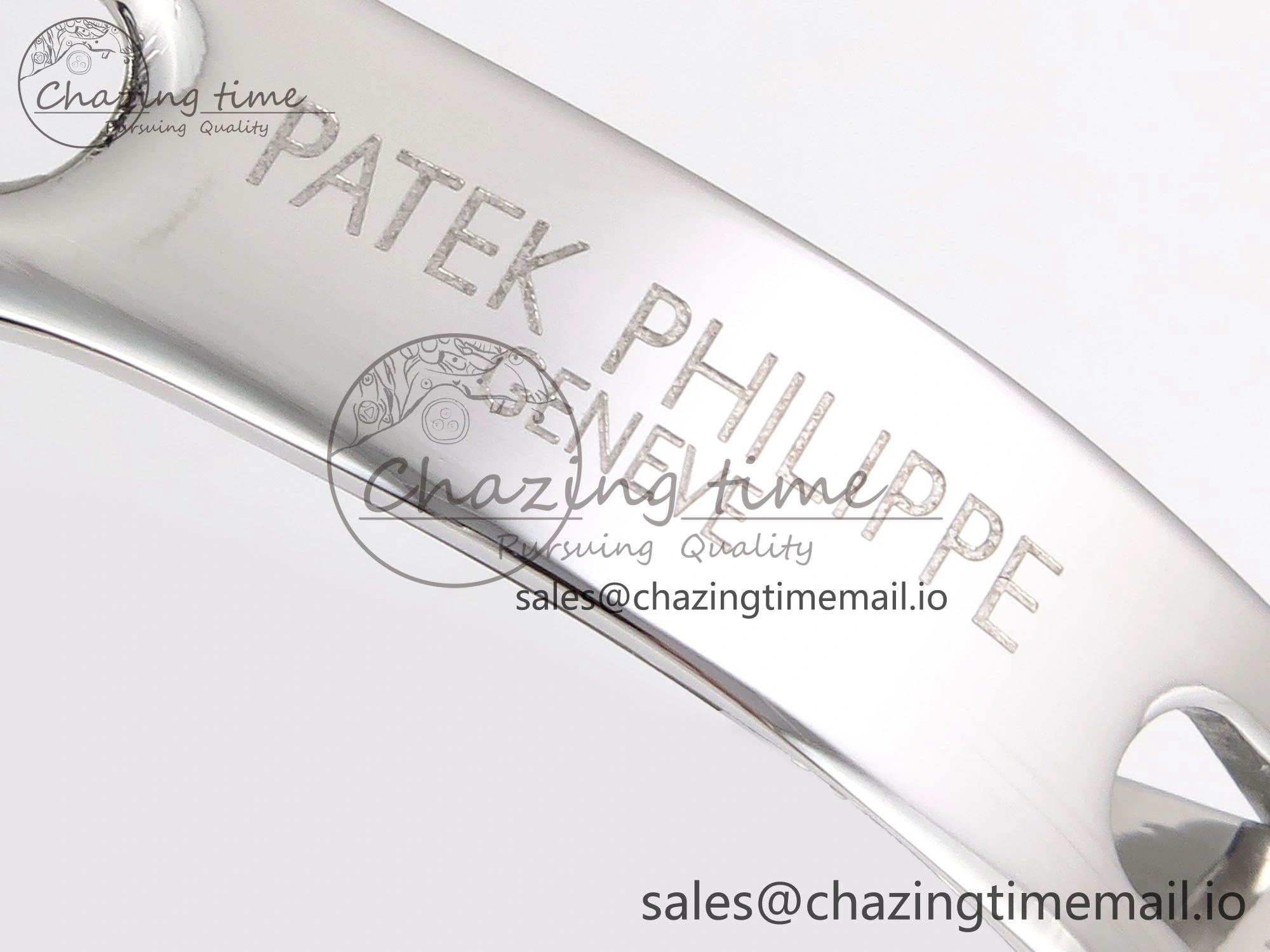 PP Tourbillon SS Texuted Bezel RMSF Edition White Dial on Black Leather Strap EasyMatch 8692