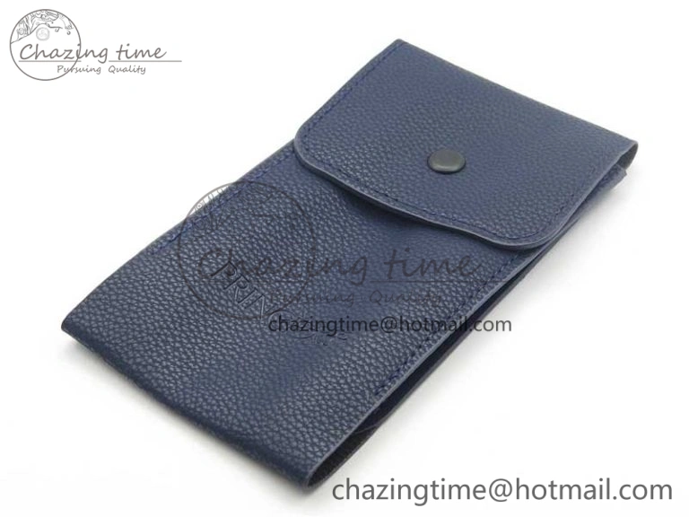 PanoInverse 42mm SS TZF Best Edition Silver Black Dial on Black Leather Strap A23J Thermal 6628