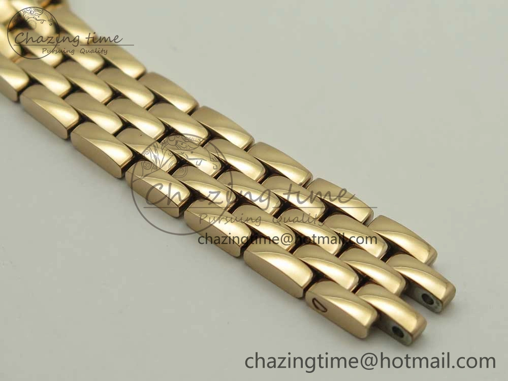 Stylish Panthère Secrete Ladies 22mm RG 8848F 1:1 Best Edition White Dial on RG Bracelet Ronda Quartz 10610