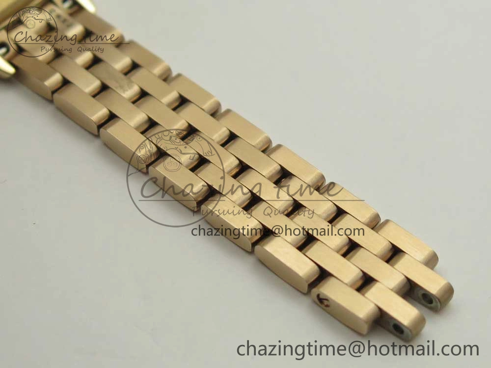 Stylish Panthère Secrete Ladies 22mm RG 8848F 1:1 Best Edition White Dial on RG Bracelet Ronda Quartz 10610