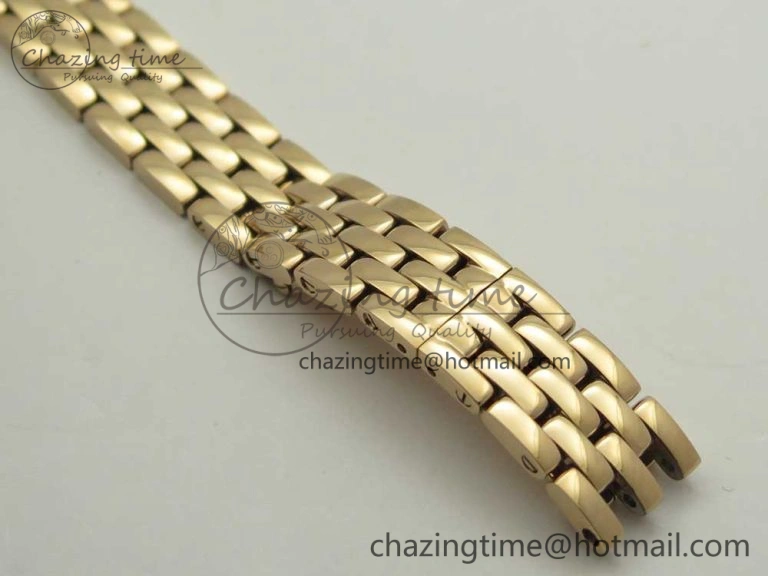 Stylish Panthère Secrete Ladies 22mm RG 8848F 1:1 Best Edition White Dial on RG Bracelet Ronda Quartz 10610