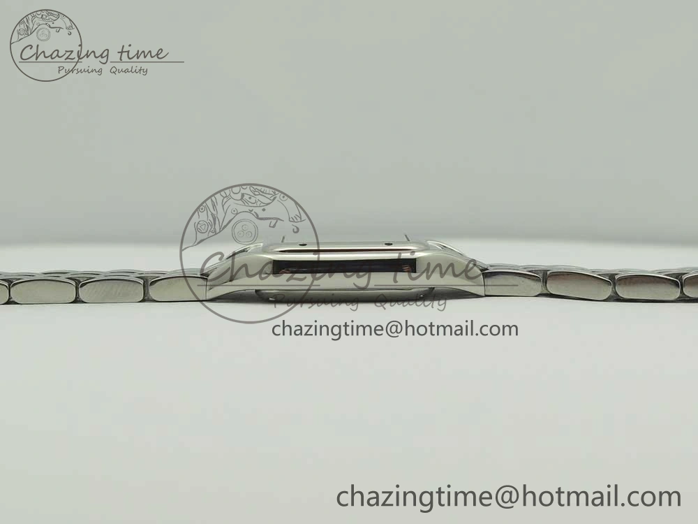 Panthère Secrete Ladies 22mm SS 8848F 1:1 Best Edition White Dial on SS Bracelet Ronda Quartz HighPerformance 10660