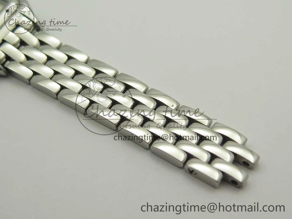 Panthère Secrete Ladies 22mm SS 8848F 1:1 Best Edition White Dial on SS Bracelet Ronda Quartz HighPerformance 10660