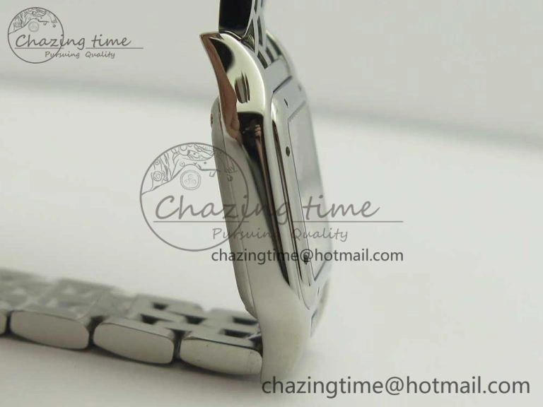 Panthère Secrete Ladies 22mm SS 8848F 1:1 Best Edition White Dial on SS Bracelet Ronda Quartz HighPerformance 10660