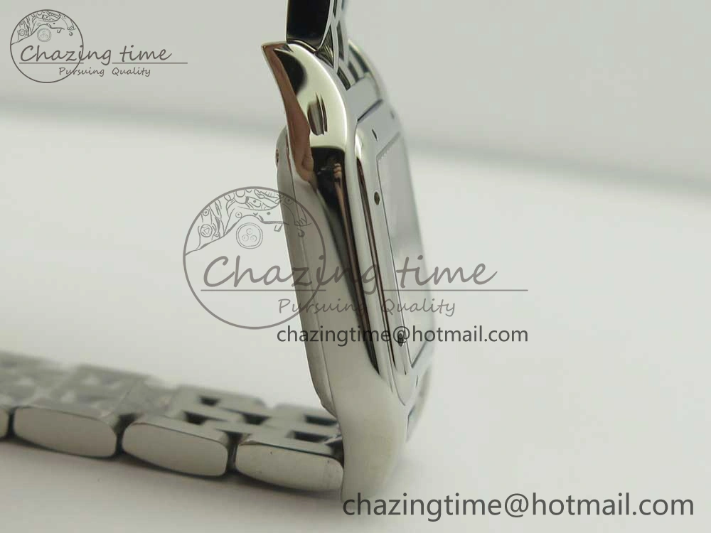 Panthère Secrete Ladies 22mm SS 8848F 1:1 Best Edition White Dial on SS Bracelet Ronda Quartz HighPerformance 10660