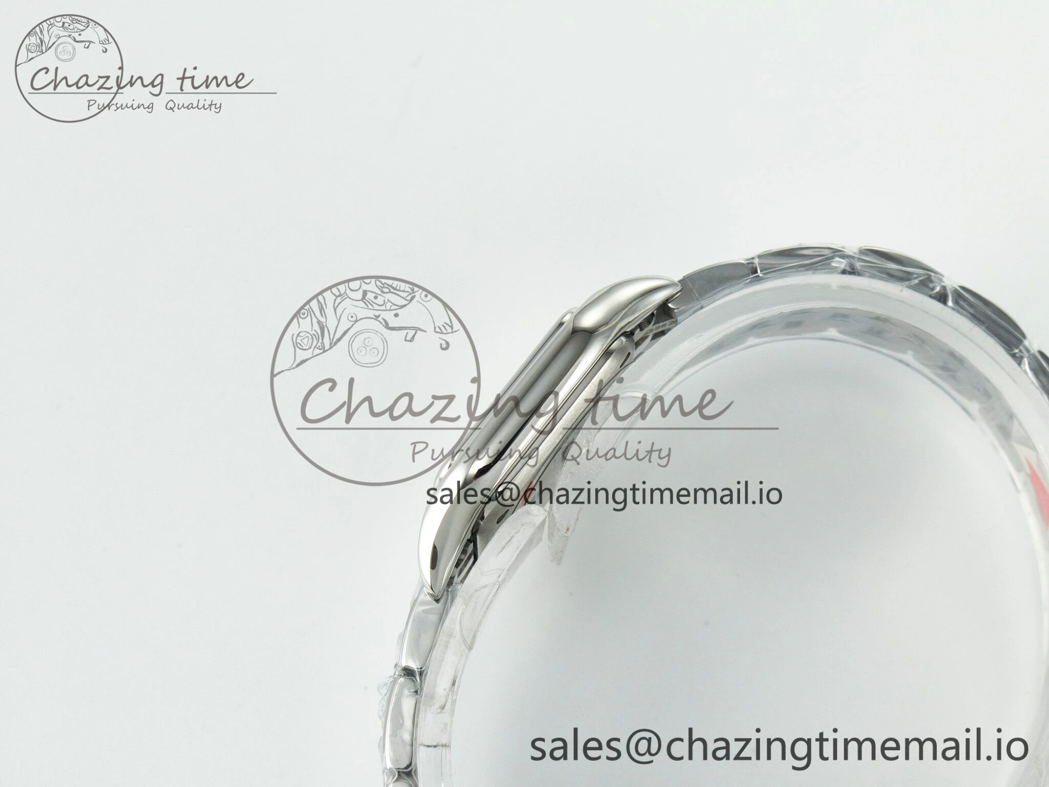 Sporty Panthère Secrete Ladies 22mm SS J12F 1:1 Best Edition White Dial on SS Bracelet Ronda Quartz 5850