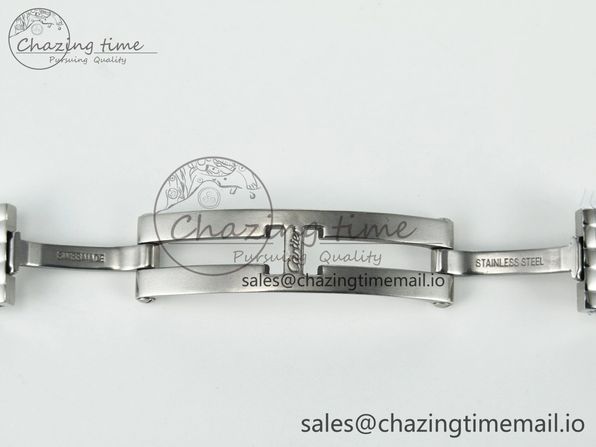 Sporty Panthère Secrete Ladies 22mm SS J12F 1:1 Best Edition White Dial on SS Bracelet Ronda Quartz 5850