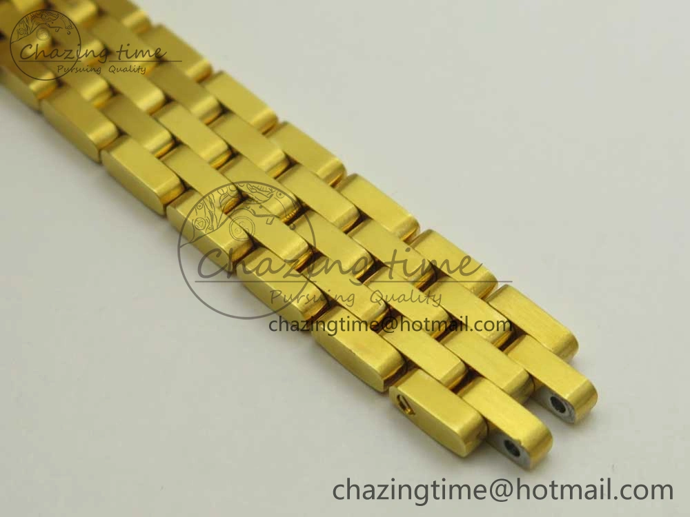 SmartChoice Panthère Secrete Ladies 22mm YG 8848F 1:1 Best Edition White Dial on YG Bracelet Ronda Quartz 10611