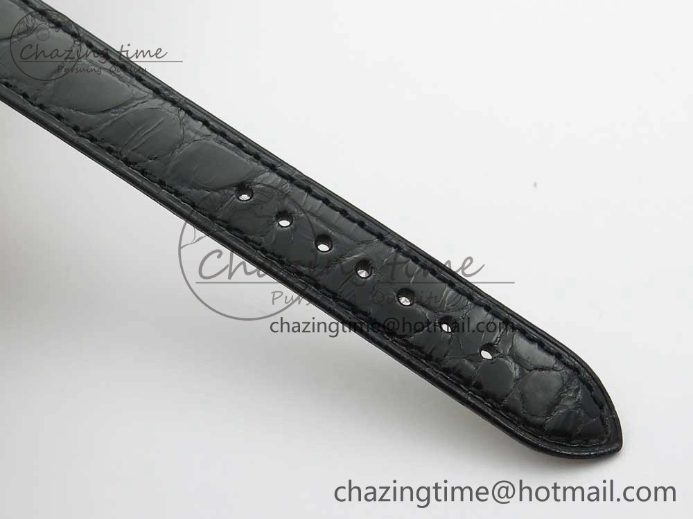 Panthère Secrete Ladies 27mm RG 8848F 1:1 Best Edition White Dial on Black Croco Strap Ronda Quartz Effortless 10622