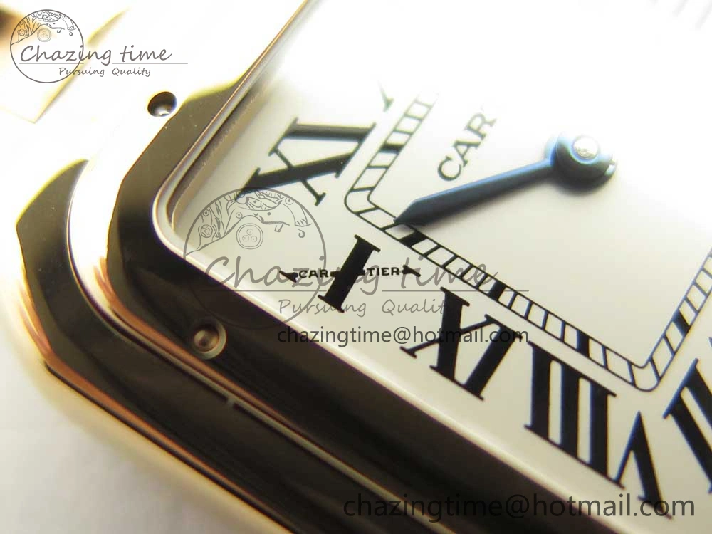 Panthère Secrete Ladies 27mm RG 8848F 1:1 Best Edition White Dial on RG Bracelet Ronda Quartz Attractive 10607