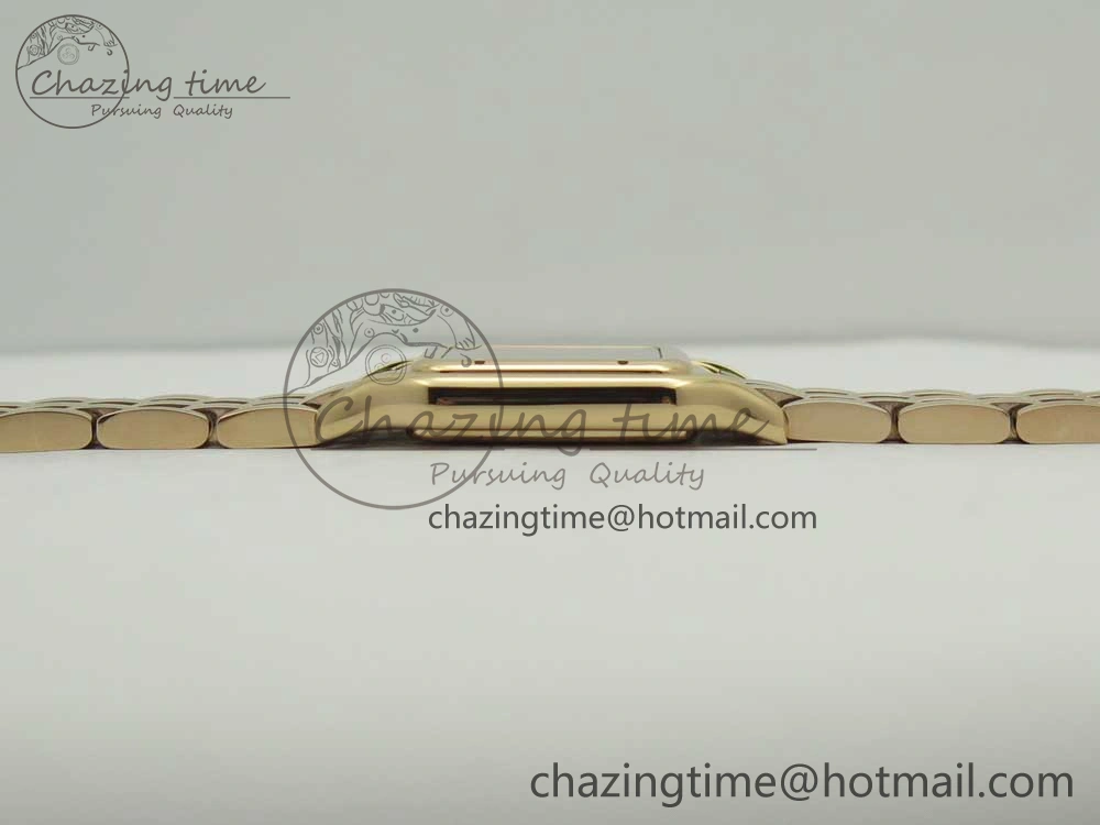 Panthère Secrete Ladies 27mm RG 8848F 1:1 Best Edition White Dial on RG Bracelet Ronda Quartz Attractive 10607