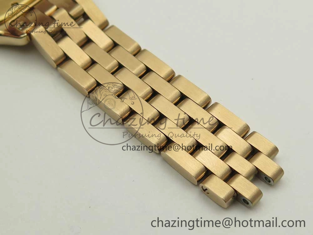Panthère Secrete Ladies 27mm RG 8848F 1:1 Best Edition White Dial on RG Bracelet Ronda Quartz Attractive 10607