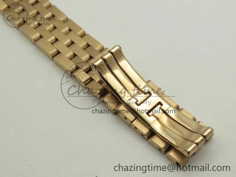 Panthère Secrete Ladies 27mm RG 8848F 1:1 Best Edition White Dial on RG Bracelet Ronda Quartz Attractive 10607
