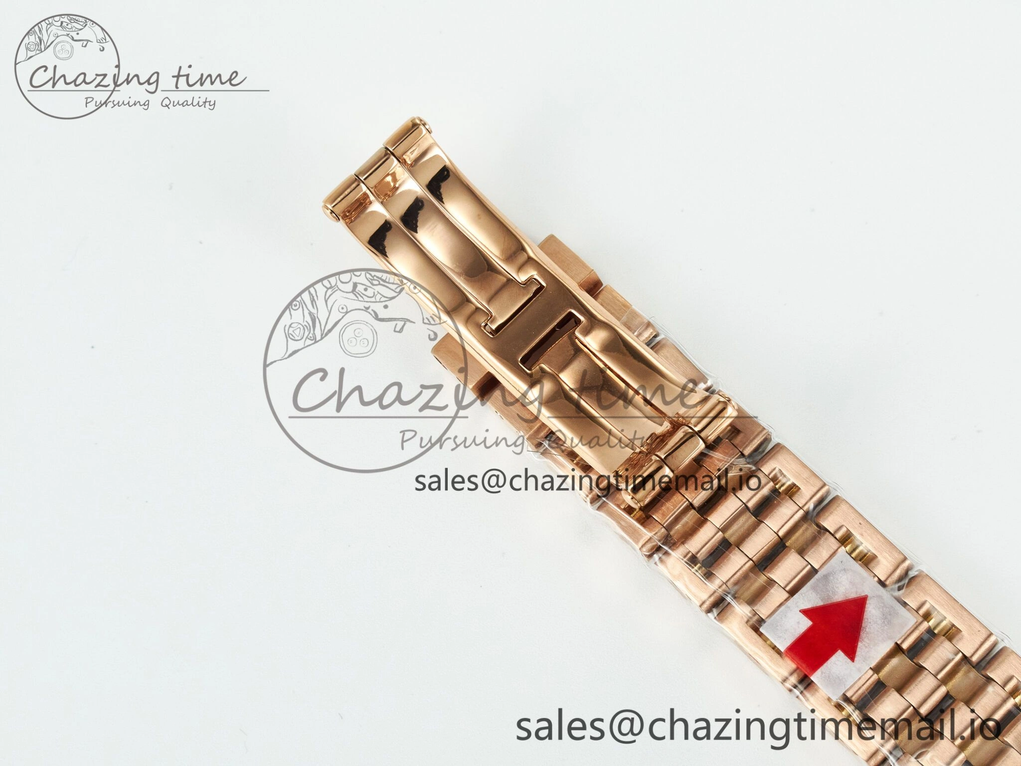 RelaxedFit Panthère Secrete Ladies 27mm RG J12F 1:1 Best Edition White Dial Diamonds Bezel on RG Bracelet Ronda Quartz 5852