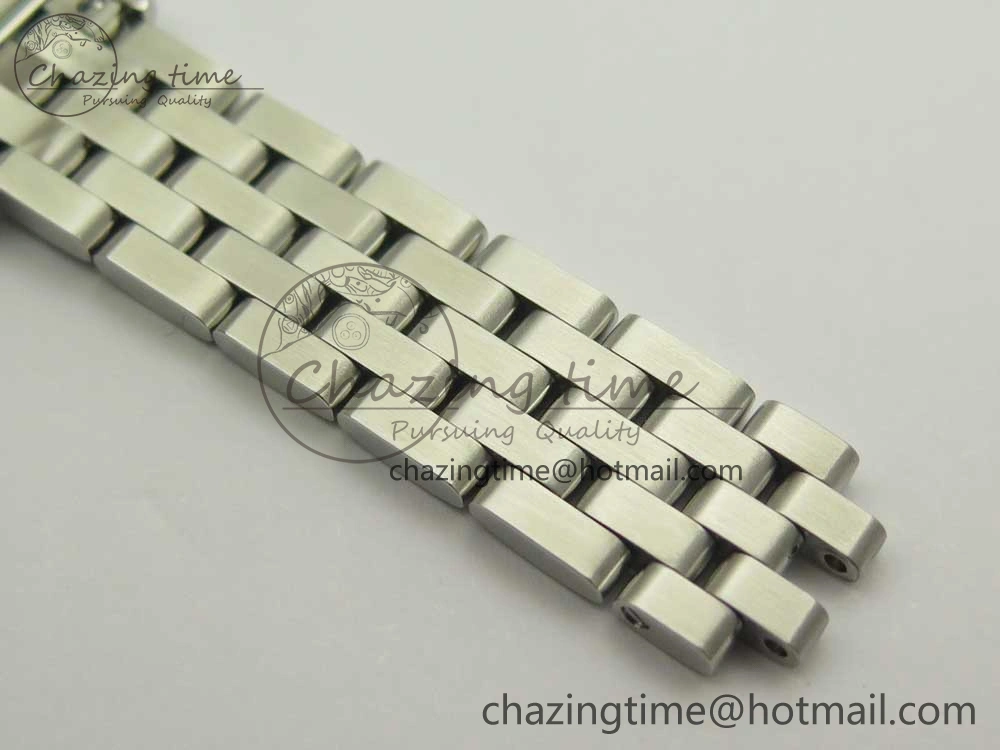 UrbanStyle Panthère Secrete Ladies 27mm SS 8848F 1:1 Best Edition White Dial on SS Bracelet Ronda Quartz 10658