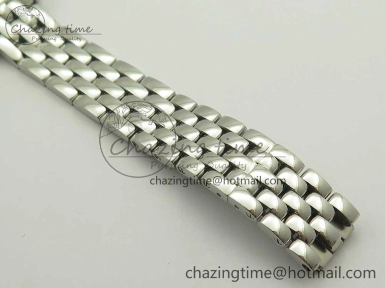 UrbanStyle Panthère Secrete Ladies 27mm SS 8848F 1:1 Best Edition White Dial on SS Bracelet Ronda Quartz 10658