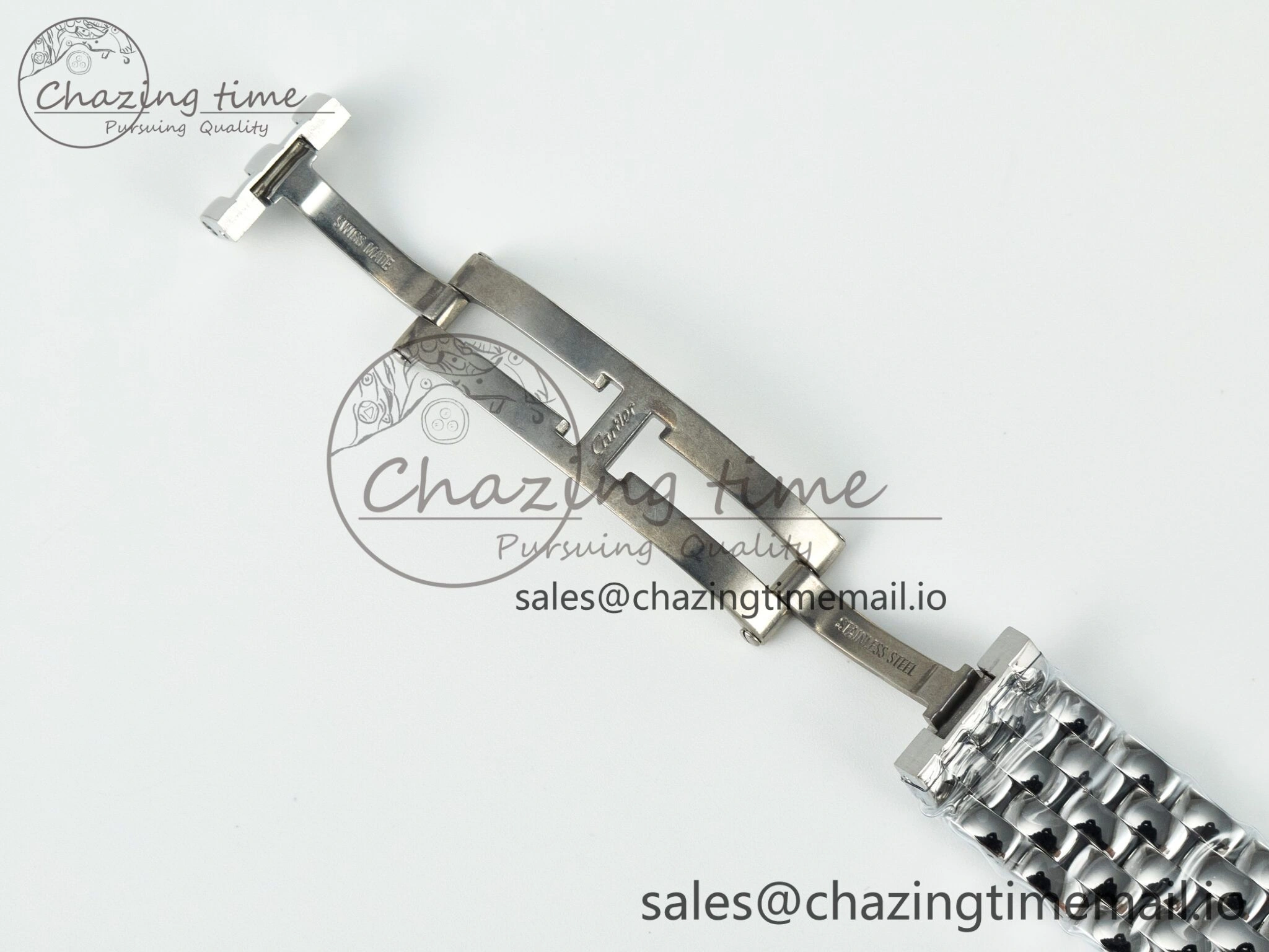 QuickDry Panthère Secrete Ladies 27mm SS J12F 1:1 Best Edition White Dial on SS Bracelet Ronda Quartz 5855