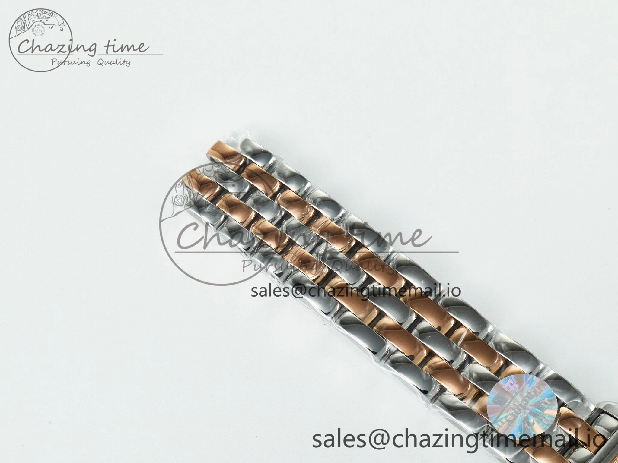 Versatile Panthère Secrete Ladies 27mm SS RG J12F  1:1 Best Edition White Dial on SS RG Bracelet Ronda Quartz 5854