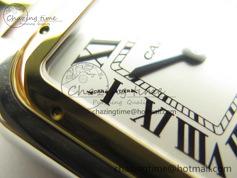 Panthère Secrete Ladies 27mm SS YG 8848F 1:1 Best Edition White Dial on SS YG Bracelet Ronda Quartz Versatile 6141