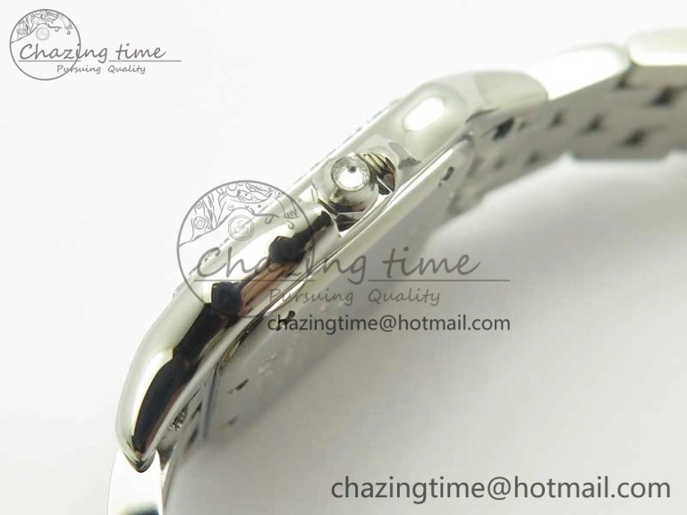 Panthère Secrete Ladies SS GF 1:1 Best Edition White Dial Diamonds Bezel on SS Bracelet Ronda Quartz Tailored 6207
