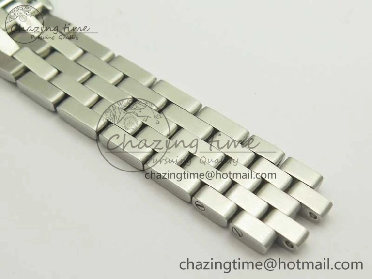 Panthère Secrete Ladies SS GF 1:1 Best Edition White Dial Diamonds Bezel on SS Bracelet Ronda Quartz Tailored 6207