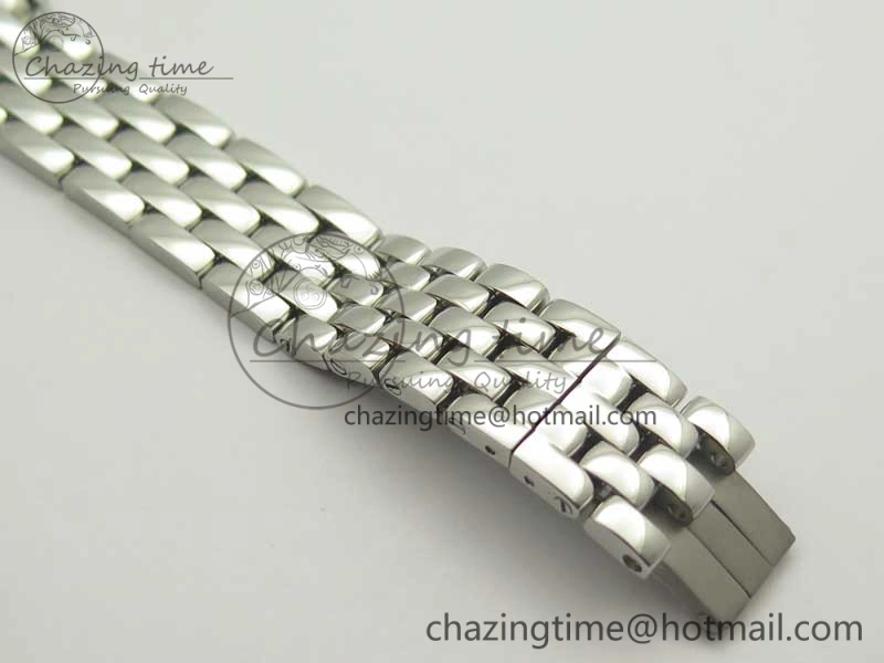 Panthère Secrete Ladies SS GF 1:1 Best Edition White Dial Diamonds Bezel on SS Bracelet Ronda Quartz Tailored 6207