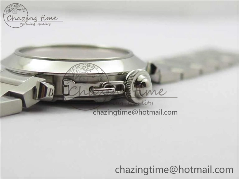 FreshLook Pasha W31074M7 35mm SS V9F Best Edition Pink Dial on SS Bracelet A2892 to Cal. 10446