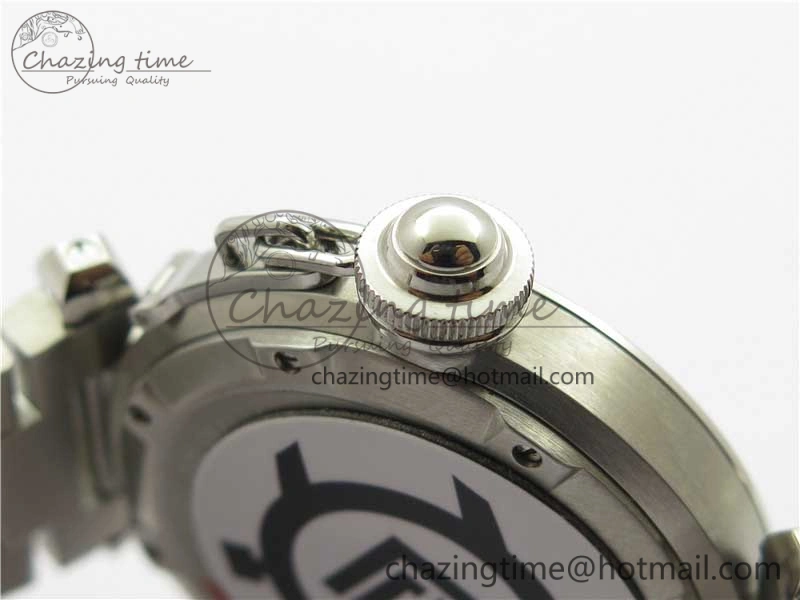 FreshLook Pasha W31074M7 35mm SS V9F Best Edition Pink Dial on SS Bracelet A2892 to Cal. 10446