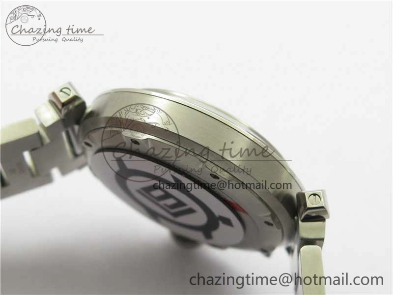 FreshLook Pasha W31074M7 35mm SS V9F Best Edition Pink Dial on SS Bracelet A2892 to Cal. 10446