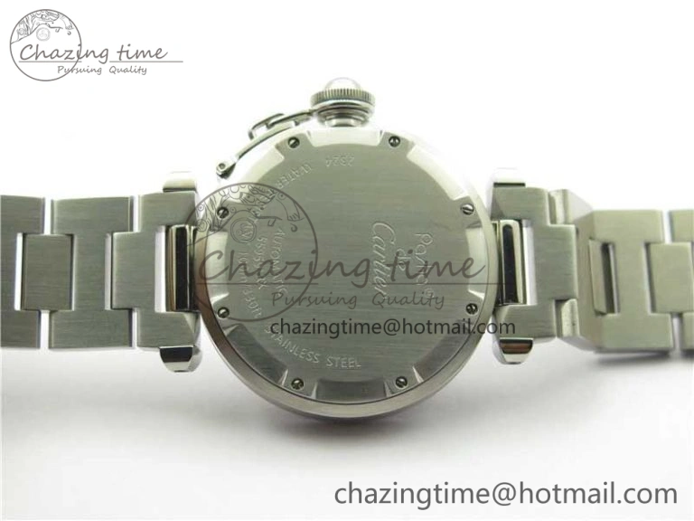 Pasha W31074M7 35mm SS V9F Best Edition White Dial on SS Bracelet A2892 to Cal. Fashionable 10448