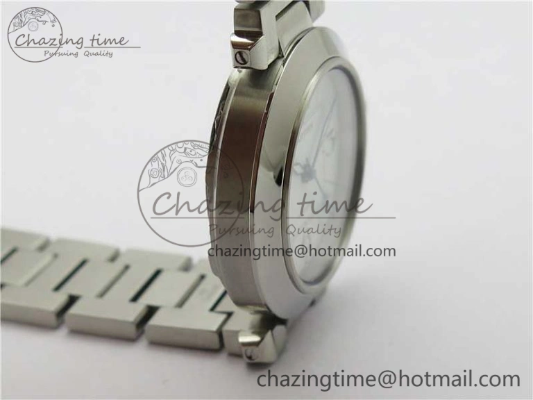 Pasha W31074M7 35mm SS V9F Best Edition White Dial on SS Bracelet A2892 to Cal. Fashionable 10448
